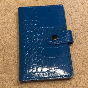 True Blue Card Holder.